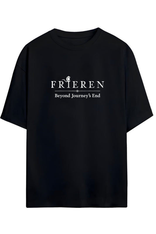 Frieren: Beyond Journey's End (Sousou no Frieren) Baskılı Yazılı Pamuklu Unisex Tişört