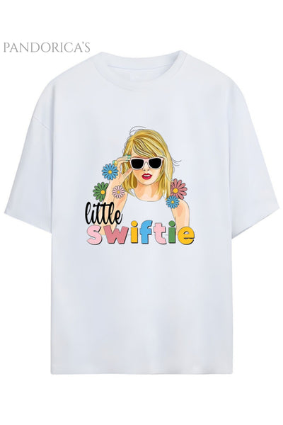 Pandorica's TAYLOR SWIFT Tasarımı "Swiftie" Yazılı Unisex Pamuklu T-shirt
