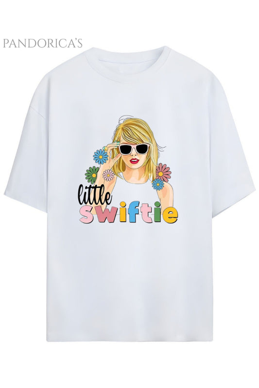 Pandorica's TAYLOR SWIFT Tasarımı "Swiftie" Yazılı Unisex Pamuklu T-shirt