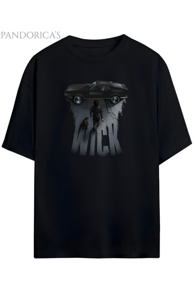 Pandorica's John Wick Tasarimi Unisex Pamuklu T-shirt