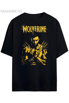 Pandorica's Wolverine Tasarımı Unisex Pamuklu T-shirt