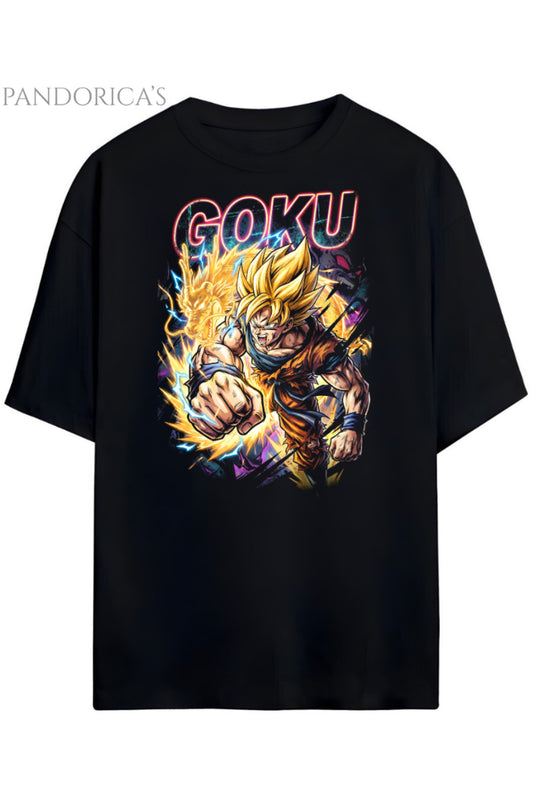 Pandorica's Dragon Ball Z GOKU Tasarimi Unisex Pamuklu T-shirt
