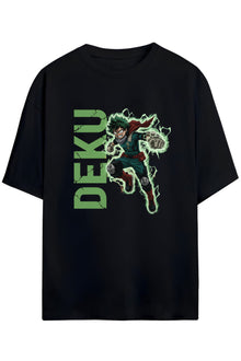 DEKU MHA Tasarimi Unisex Pamuklu T-shirt