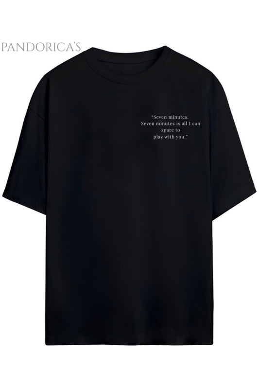 Pandorica's Resident Evil Albert Wesker Tasarimi Sırt ve Göğüs Baskılı Unisex Pamuklu T-shirt