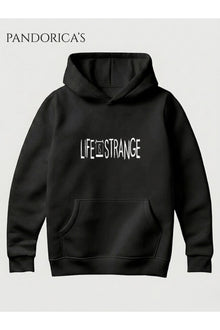 LIFE IS STRANGE Tasarımı Yazılı Baskılı Unisex Kapüşonlu Pamuklu Sweatshirt Hoodie