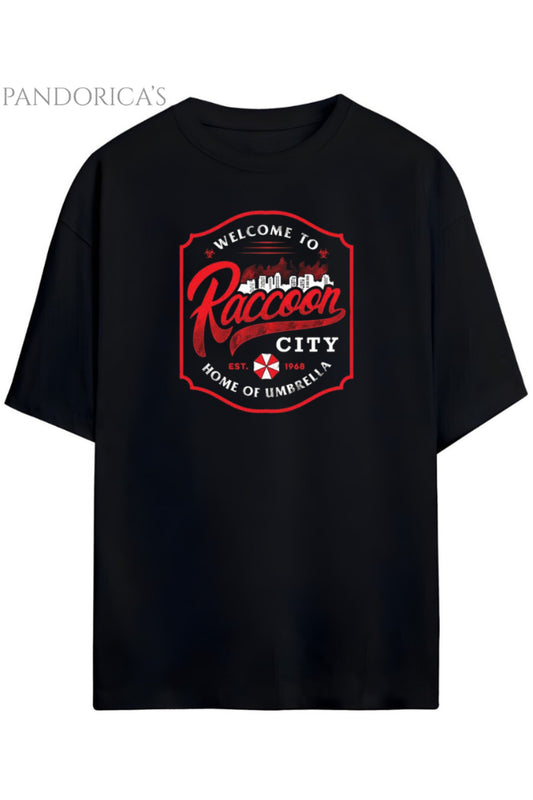 Pandorica's Resident Evil Tasarimi Unisex Pamuklu T-shirt