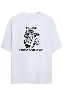 İronik Yazılı Retro Tasarimi Unisex Pamuklu T-shirt