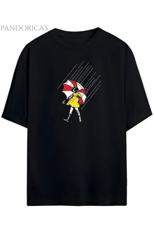 Pandorica's Resident Evil Tasarimi Ön Baskılı ve Ense Yazılı Unisex Pamuklu T-shirt
