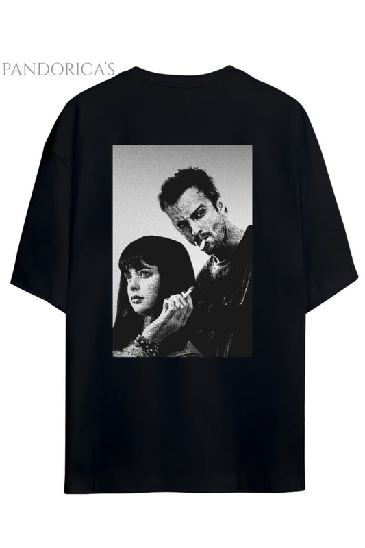 Pandorica's Breaking Bad Tasarımı Jess&Jane Sırt Ve Göğüs Baskılı Unisex Pamuklu T-shirt