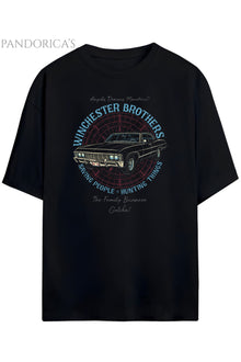 Pandorica's Supernatural Tasarimi Unisex Pamuklu T-shirt