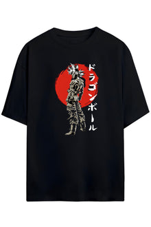 Dragon Ball Tasarimi Unisex Pamuklu T-shirt