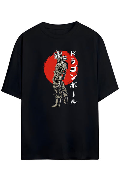 Dragon Ball Tasarimi Unisex Pamuklu T-shirt