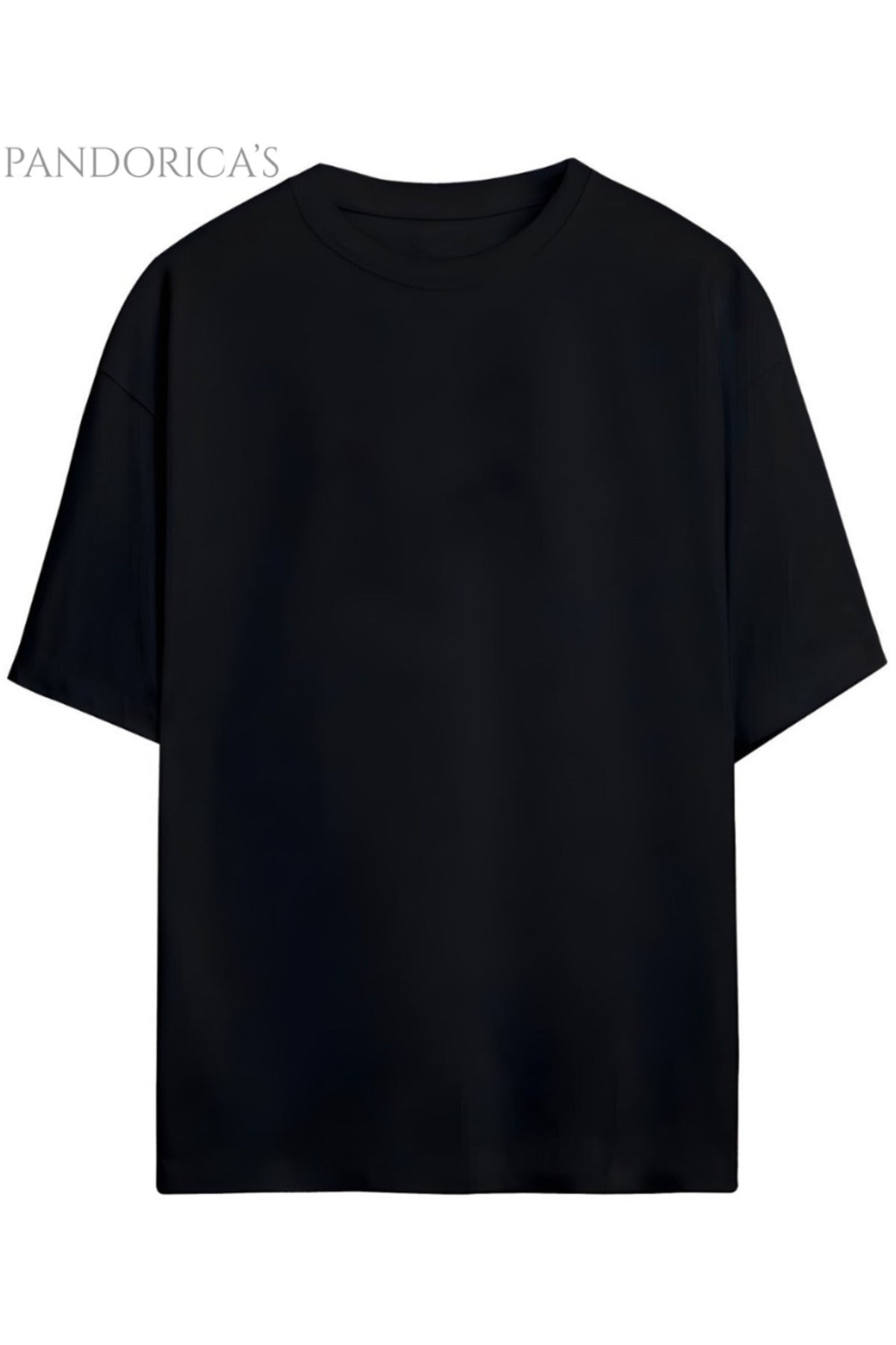Siyah BLACKPINK Tasarım Serisi "Jennie" Yazılı Baskılı Unisex Relaxed Kalıp Tişört - 51