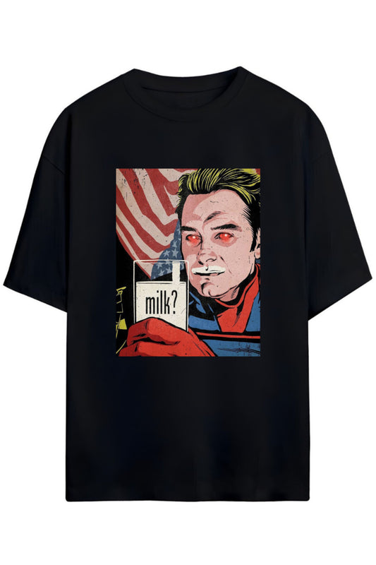 Pandorica's THE BOYS HOMELANDER Baskılı Unisex Pamuklu Tişört