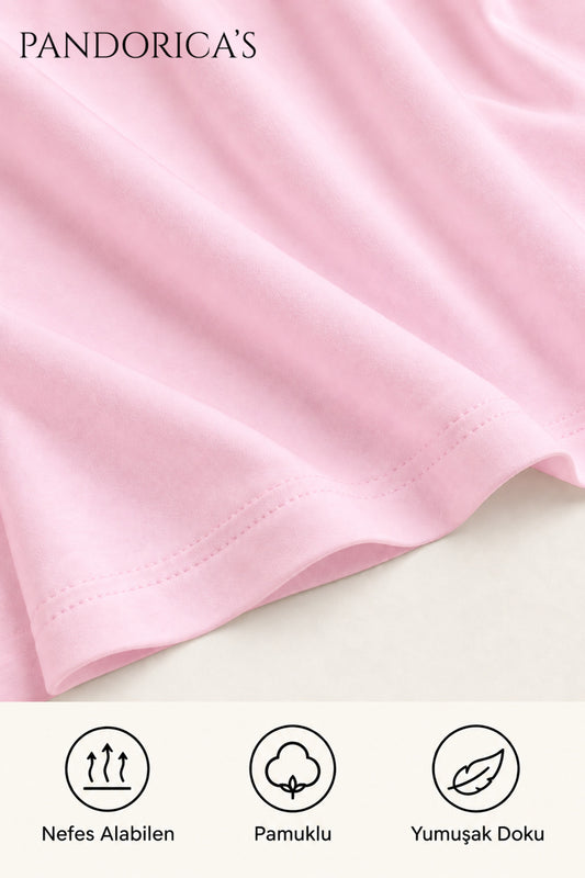 Kadın Hamile Temalı "Peek A Boo Coming Soon" Yazılı Cadılar Bayramı Bal Kabağı Baskılı Oversize Pamuklu Tişört Bisiklet Yaka