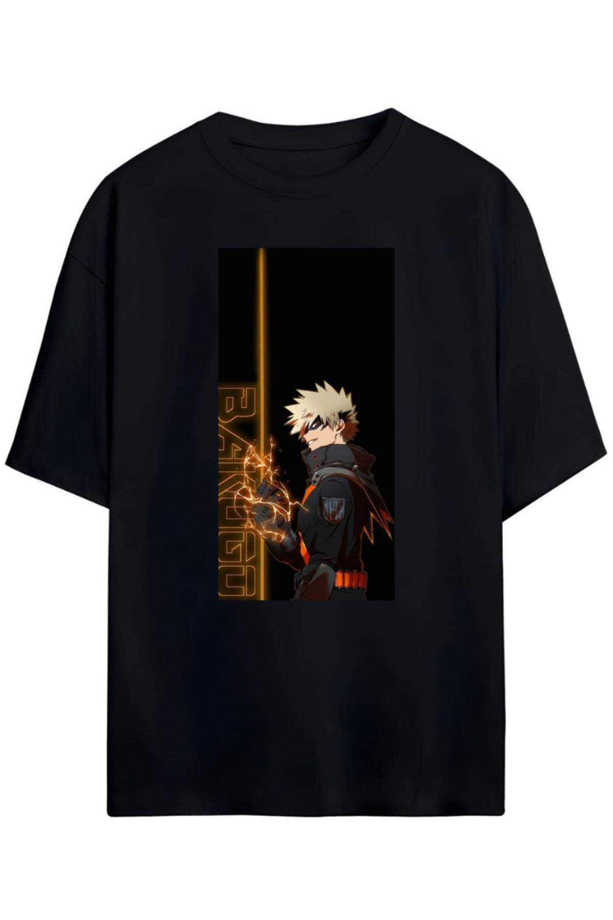 My Hero Academia Tasarimi Unisex Pamuklu T-shirt