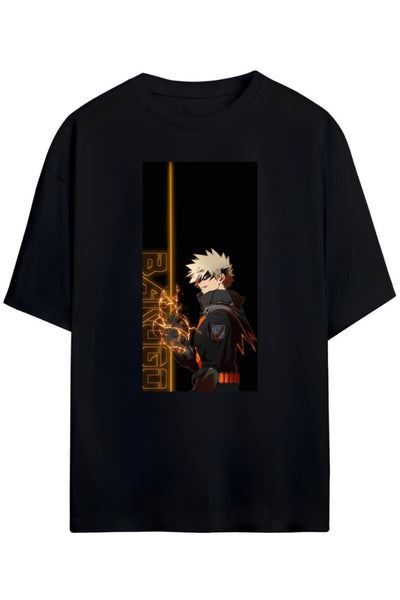 My Hero Academia Tasarimi Unisex Pamuklu T-shirt