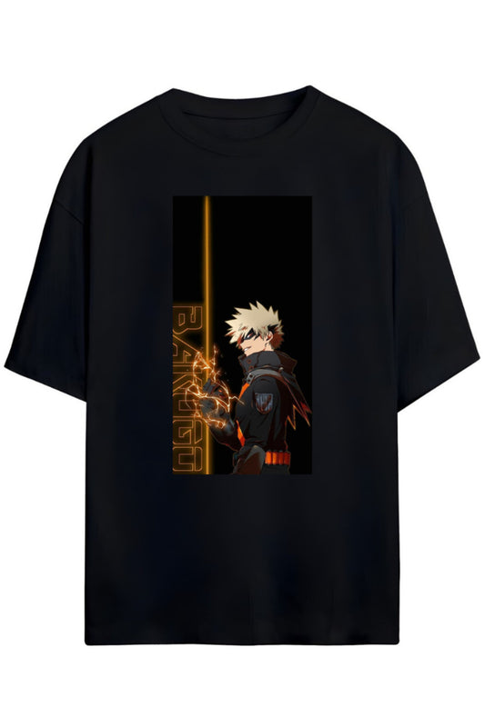 My Hero Academia Tasarimi Unisex Pamuklu T-shirt