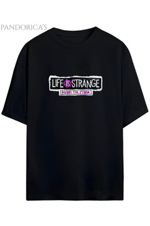 LIFE IS STRANGE TASARIM SERİSİ BASKILI PAMUKLU RELAXED KALIP UNISEX TİŞÖRT