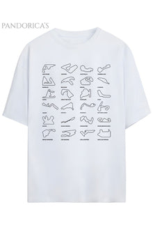 Pandorica's Grand Prix 2026 Tasarımı Unisex Pamuklu T-shirt