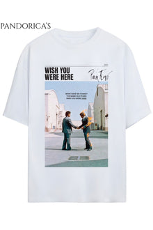 Pink Floyd Tasarımı Unisex Relaxed Kalıp Pamuklu T-shirt