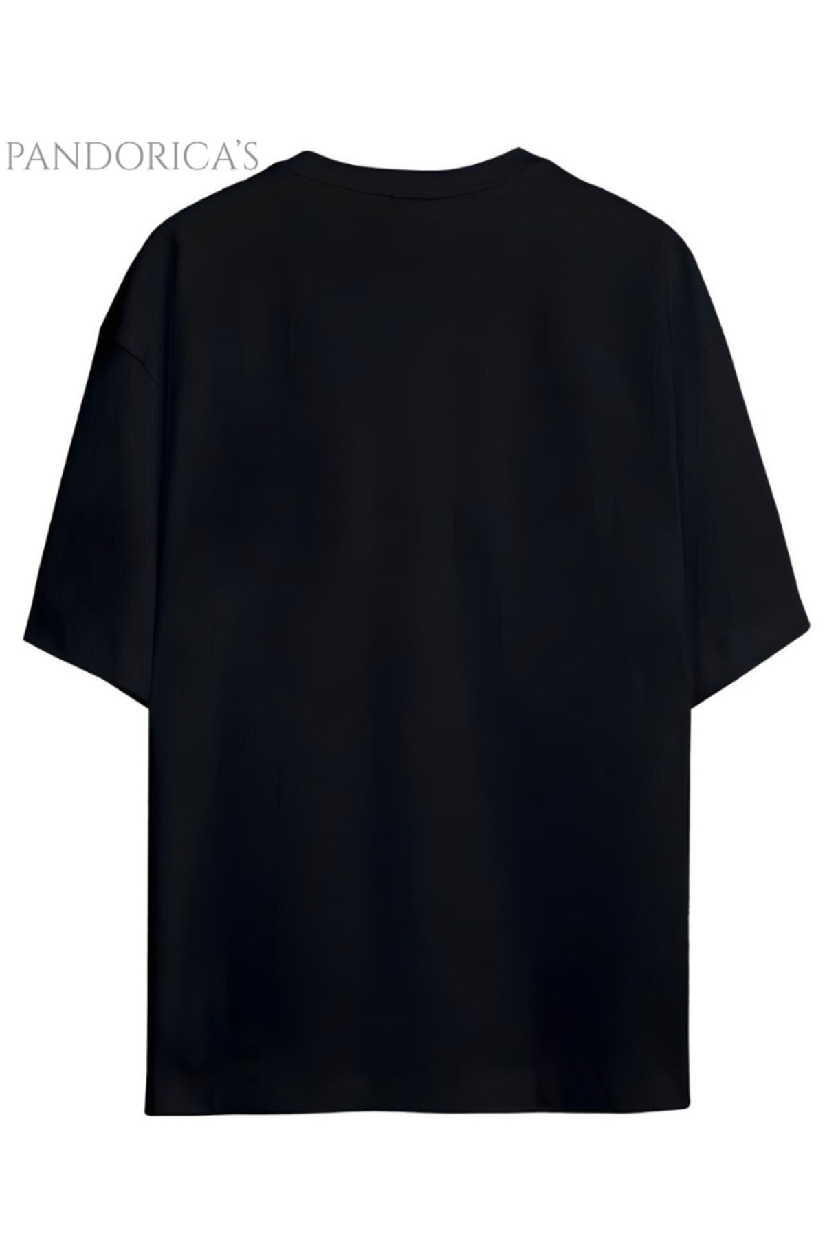Siyah Invincible Omni-Man Baskılı Pamuklu Relaxed Kalıp Unisex Tişört - 1