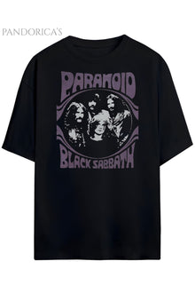 Pandorica's Black Sabbath Tasarımı Unisex Pamuklu T-shirt