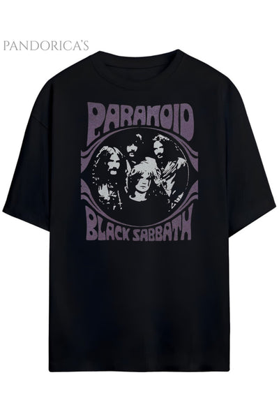 Pandorica's Black Sabbath Tasarımı Unisex Pamuklu T-shirt
