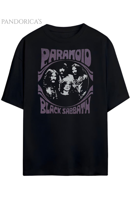 Pandorica's Black Sabbath Tasarımı Unisex Pamuklu T-shirt