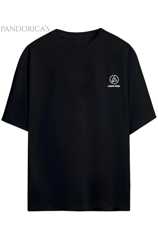 Linkin Park Chester Bennington Tasarimi Sırt ve Göğüs Baskılı Unisex Pamuklu T-shirt