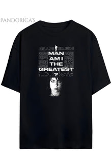 Pandorica's Billie Eilish Tasarımı Unisex Pamuklu T-shirt