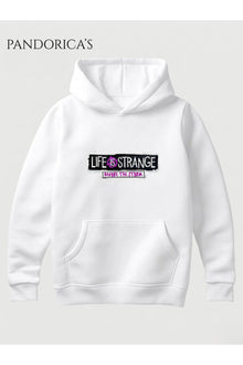 LIFE IS STRANGE BEFORE THE STORM Tasarımı Yazılı Baskılı Unisex Kapüşonlu Pamuklu Sweatshirt Hoodie
