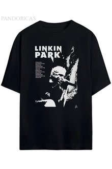 Linkin Park Tasarimi Unisex Pamuklu T-shirt