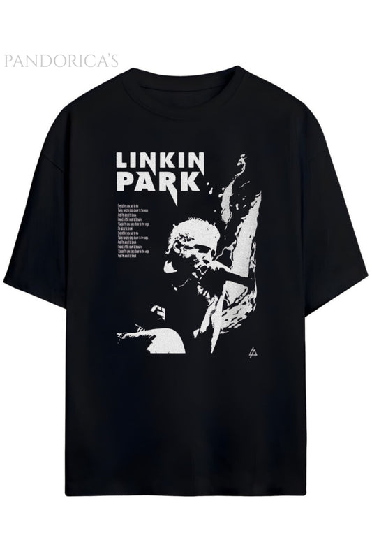 Linkin Park Tasarimi Unisex Pamuklu T-shirt