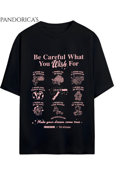 OBSESSION Tasarımı Yazılı Baskılı Pamuklu Relaxed Kalıp Unisex T-shirt