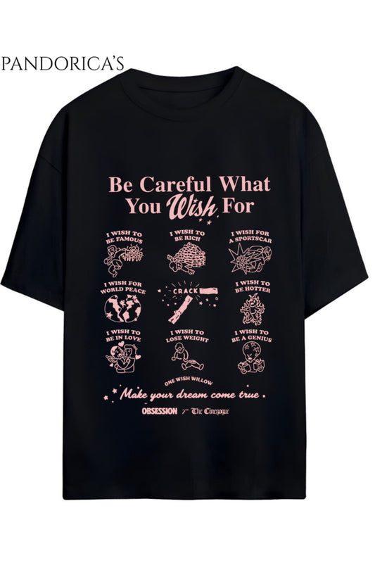 OBSESSION Tasarımı Yazılı Baskılı Pamuklu Relaxed Kalıp Unisex T-shirt