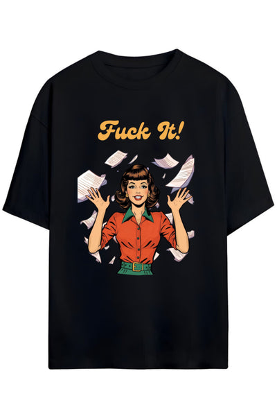 Yazılı Retro Tasarimi Orijinal Tasarım Unisex Pamuklu T-shirt