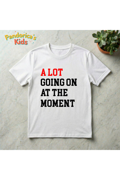 Pandorica's TAYLOR SWIFT Tasarımı The Eras Tour Konser Tshirt Serisi Pamuklu Unisex Çocuk T-shirt
