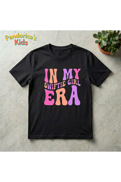 Pandorica's Taylor Swift Tasarımı Pamuklu Unisex Çocuk T-shirt