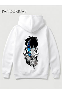 SOLO LEVELING ANİME SUNG JINWOO Tasarımı"ARISE" Yazılı SIRT Baskılı Unisex Kapüşonlu Pamuklu Sweatshirt Hoodie