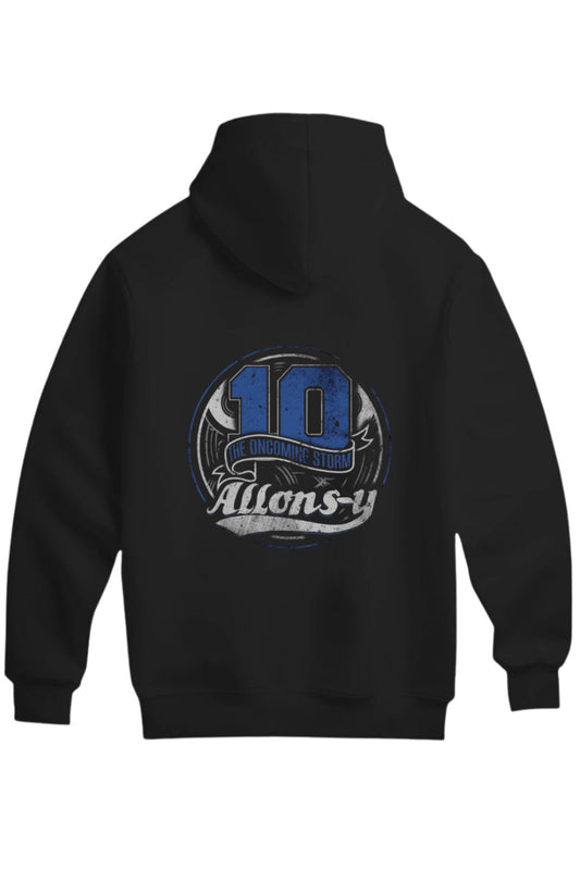 DoctorWho Tasarımı Unisex Kapüşonlu Pamuklu Sweatshirt (Hoodie)