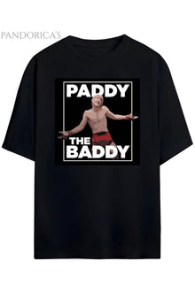 Pandorica's Ufc Paddy Pimblett "The BADDY" Tasarımı Baskılı Unisex Pamuklu T-shirt