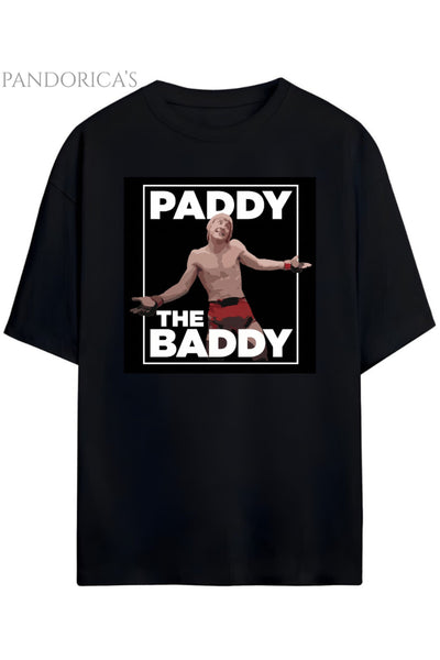 Pandorica's Ufc Paddy Pimblett "The BADDY" Tasarımı Baskılı Unisex Pamuklu T-shirt