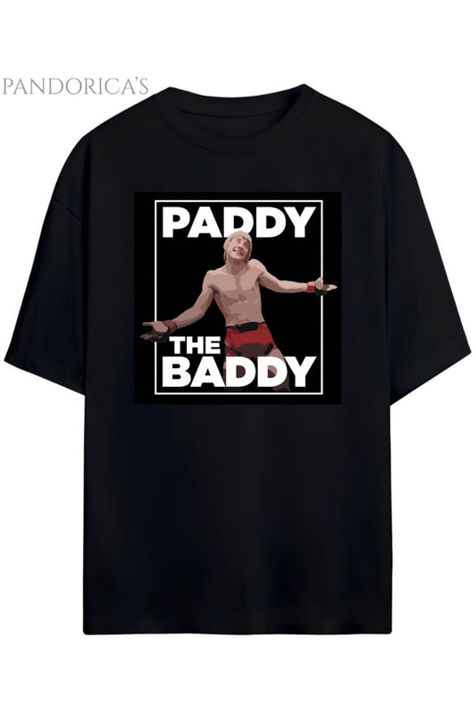 Pandorica's Ufc Paddy Pimblett "The BADDY" Tasarımı Baskılı Unisex Pamuklu T-shirt