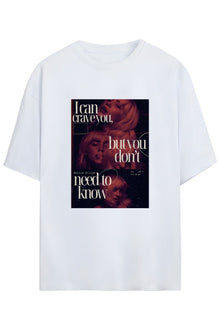 Billie Eilish Tasarimi Unisex Pamuklu T-shirt