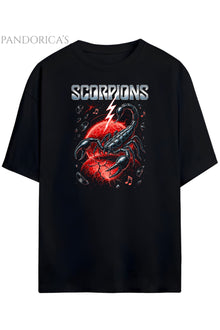 Pandorica’s Scorpions Tasarımı Unisex Pamuklu T-shirt
