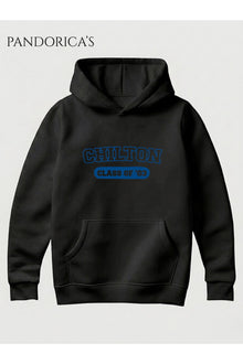 GILMORE GIRLS "CHILTON" Yazılı Baskılı Unisex Kapüşonlu Pamuklu Sweatshirt Hoodie