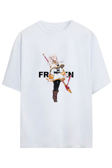 Frieren: Beyond Journey's End (Sousou no Frieren) Baskılı Yazılı Pamuklu Unisex Tişört