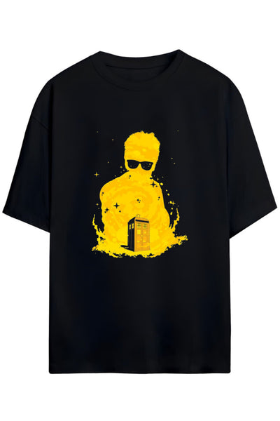 Doctor Who Tasarimi Unisex Pamuklu T-shirt