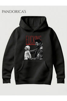 The Boys Billy Butcher Tasarımı Yazılı Baskılı Unisex Kapüşonlu Pamuklu Sweatshirt Hoodie